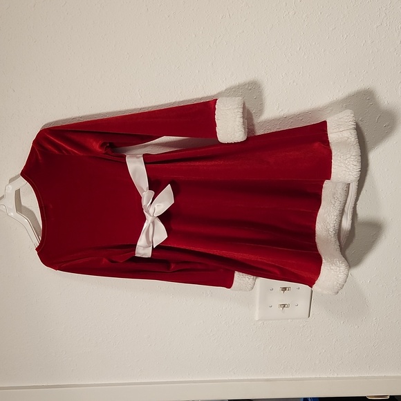 $3 in Bundle- Velvet Christmas Dress - Picture 2 of 6